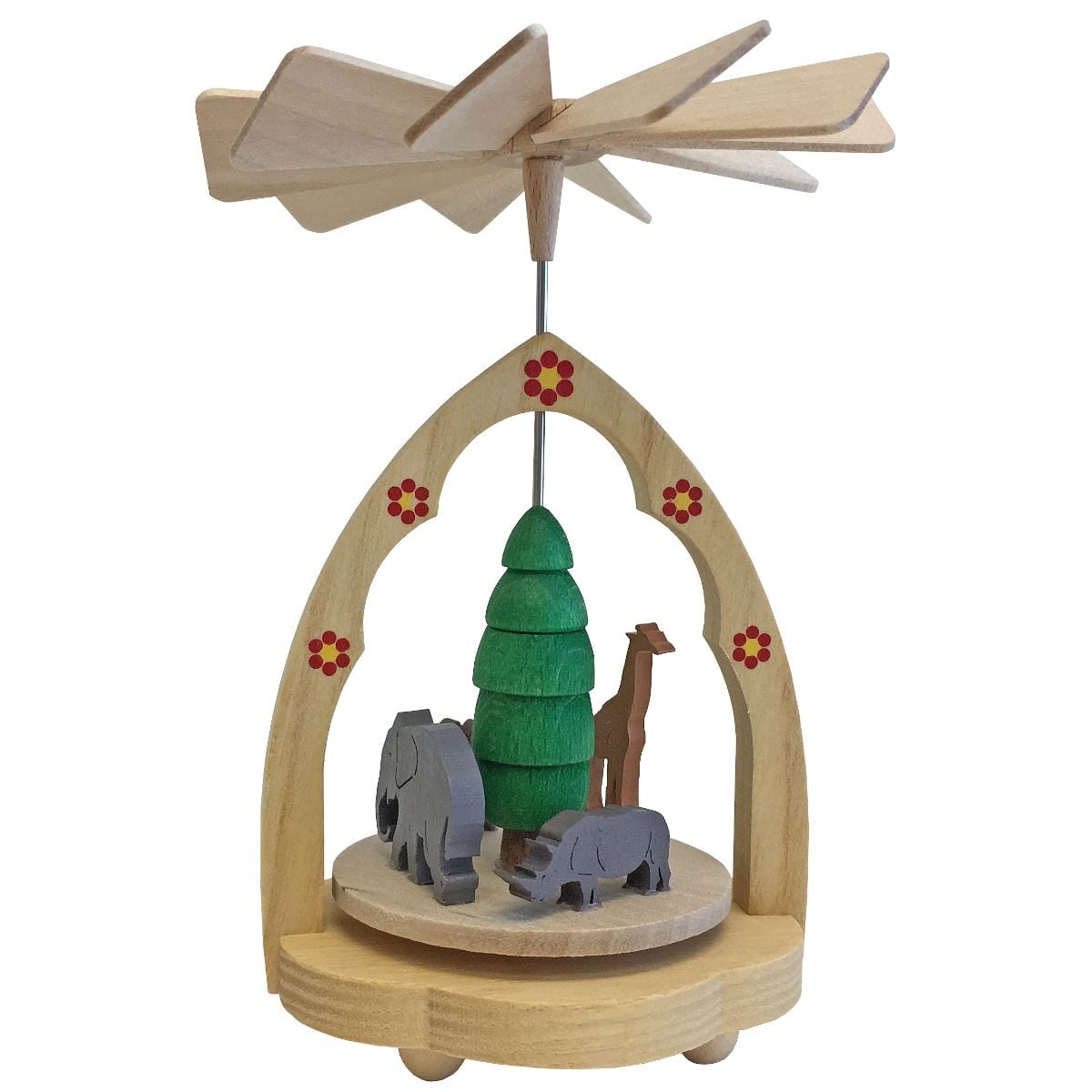 Pyramide De Noël 4 Niveaux – Alexander Taron Importateur / Richard Glaesser – 16723 – Bois