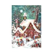 Sellmer Advent - Small Alpine Village - 11.75"H x 8.25"W x .1"D
