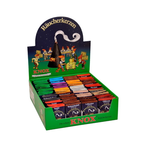 Alexander Taron Set of 100 Knox Assorted Large Incense Display Packets of 5 Pieces 14.75"