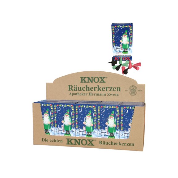 Set of 25 Knox Assorted Large Incense Display Boxes of 24 pieces 13"