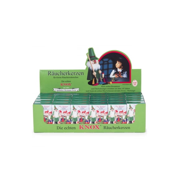 Alexander Taron Set of 30 Knox Assorted Small Pine Incense Christmas Display Boxes 10"
