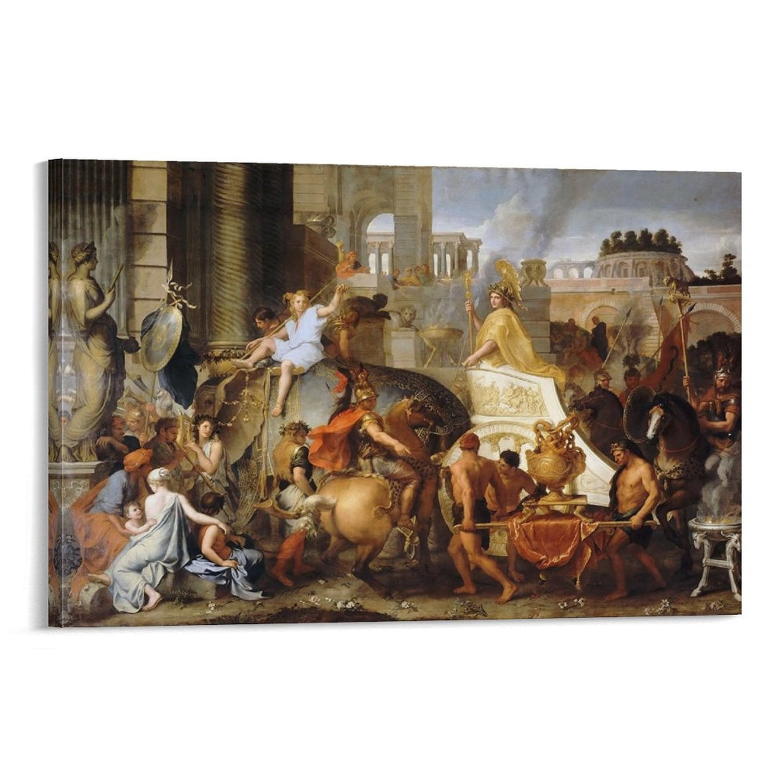 Alexander The Great Poster 3 Painting On Canvas Wall Art Poster Scroll ...