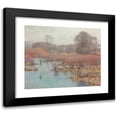 thumbnail image 1 of Alexander Theobald Van Laer 23x20 Black Modern Framed Museum Art Print Titled - Spring Wetlands, 1 of 5