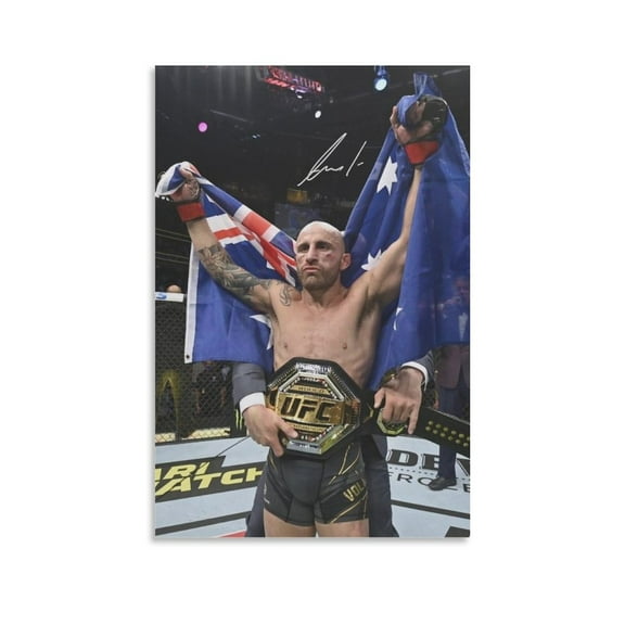 Alexander Volkanovski Canvas Poster Picture Print Wall Art Poster Painting Canvas Posters Artworks Gift Room Aesthetic 16x24inch(40x60cm)