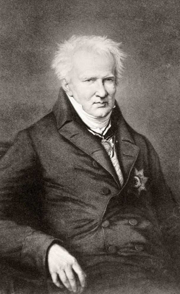 Alexander Von Humboldt Baron 1769 To 1859 German Naturalist And Explorer Canvas Art - Ken Welsh Design Pics (11 x 18)