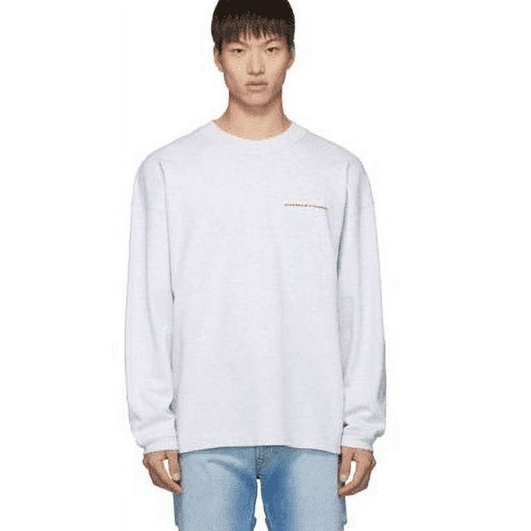 Alexander Wang GREY Chynatown Long Sleeve Sweatshirt, US Alexander Wang GREY Chynatown Long Sleeve Sweatshirt, US