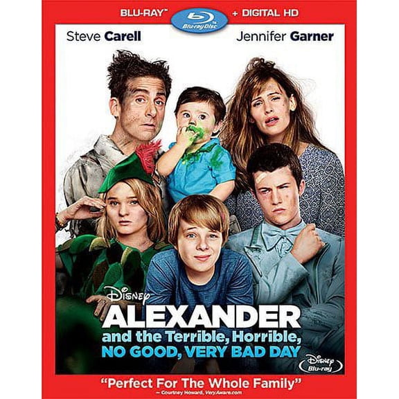 Alexander and the Terrible, Horrible, No Good, Very Bad Day (Blu-ray + Digital Code)