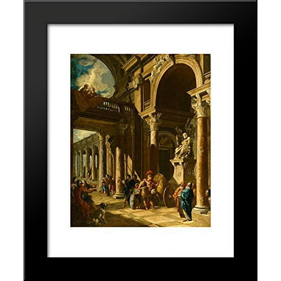 Alexander the Great Cutting the Gordian Knot 20x24 Framed Art Print by Panini...