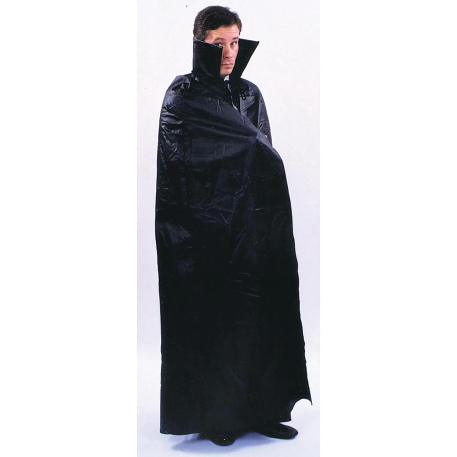 Alexanders Costumes 22BK Cape Floor Length Black - Walmart.com