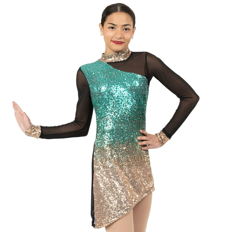 Ombre dance costume hotsell