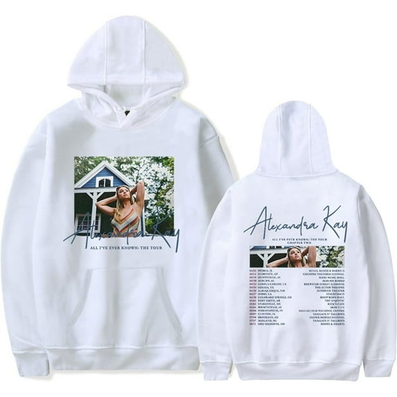 Alexandra Kay All I've Ever Know Tour Merch Hoodie Cosplay Pullover Unisex Fashion Sweatshirt