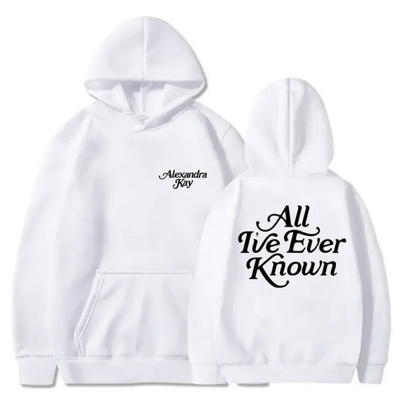 Alexandra Kay All I've Ever Known Hoodies Cupid's a Cowgirl Tour Merch Unisex Fashion Sweatshirts