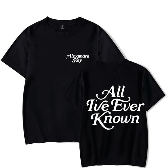Alexandra Kay All Ive Ever Known Cosplay Merch Tour T-shirt Short Sleeve Women Men Summer Tee Top Tshirt