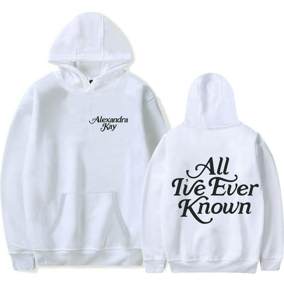 Alexandra Kay All Ive Ever Known Merch Hoodie Sweatshirt Logo Women/Men Cosplay Pullovers Hooded Longsleeve