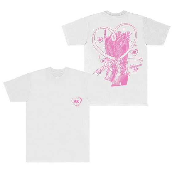 Alexandra Kay Boot T-Shirts Second Wind Tour Merch Women Men Fashion Short Sleeve Tee