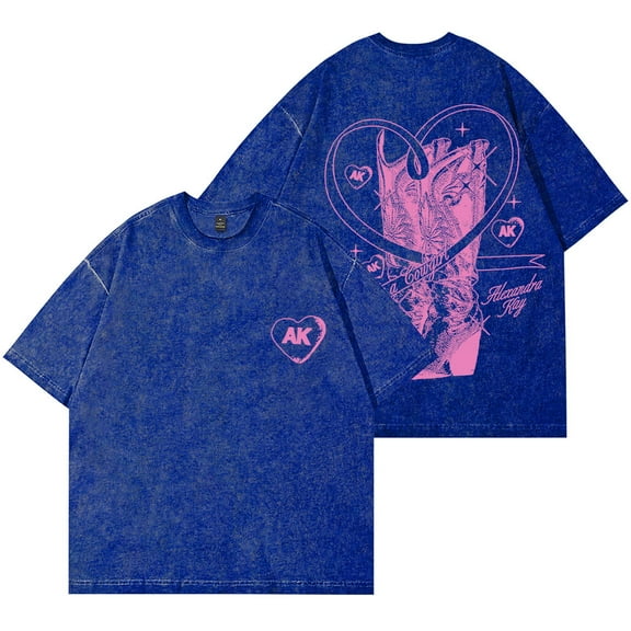 Alexandra Kay Boot Wash T-Shirts Second Wind Tour Merch Women Men Cotton Short Sleeve Tee