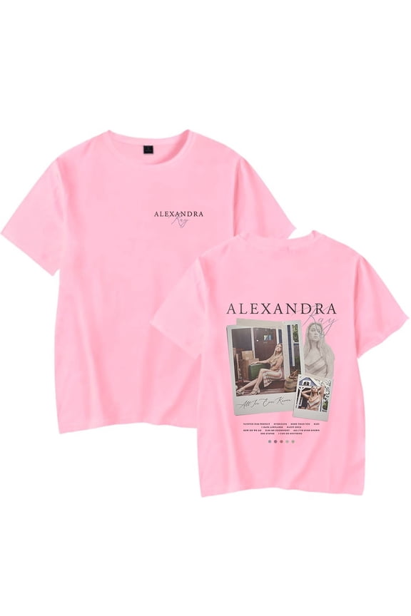 Alexandra Kay Cosplay Merch Tour T-shirt pure cotton short sleeved unisex summer fashion trend T-shirt