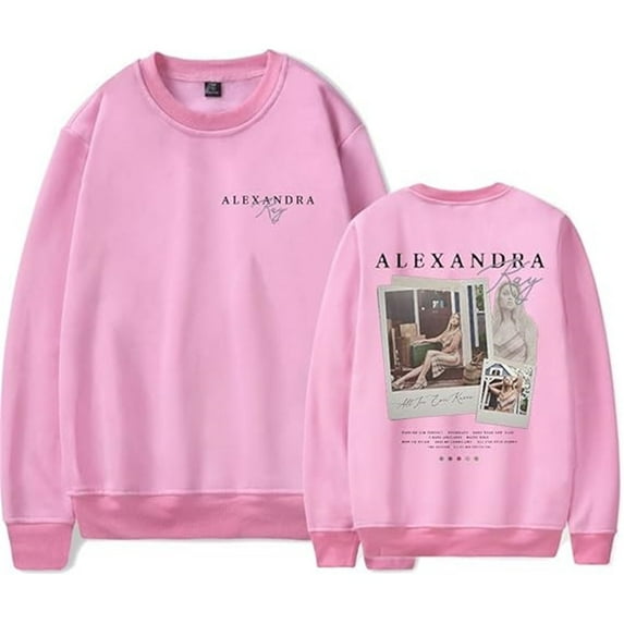 Alexandra Kay Everleave Merch Crew Neck Sweatshirt Long Sleeve Women Men Trendy Casual Streetwear
