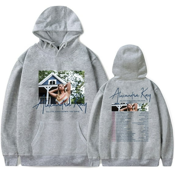 Alexandra Kay Hoodies Merch Popular Print Unisex Trendy Casual Streetwear Sweatshirt