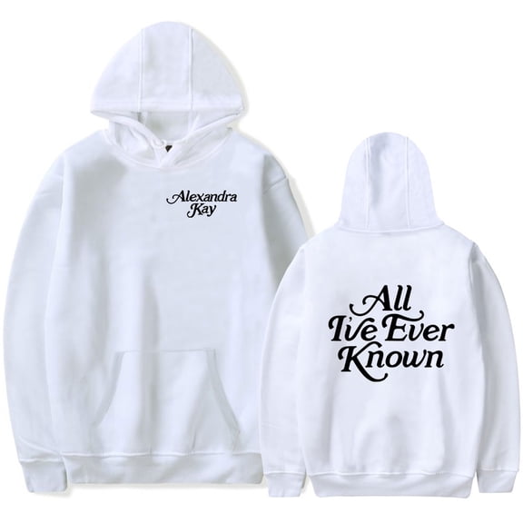 Alexandra Kay Merch All I 've Ever Known   Hooded Drawstring Pocket Sweatshirt Men/women concert  Pullover