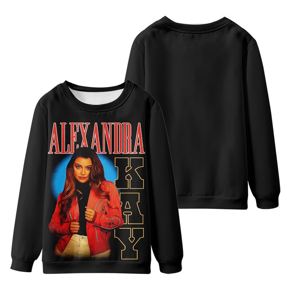 Alexandra Kay Merch Digital printed fashionable off shoulder round neck ...
