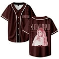 thumbnail image 1 of Alexandra Kay Second Wind Baseball Jersey Shirt V-Neck Women Men Short Sleeve Streetwear Clothes, 1 of 3