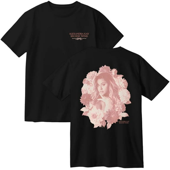 Alexandra Kay Second Wind Merch Cotton T-Shirt Women Men Fashion Crewneck Short Sleeve Tee