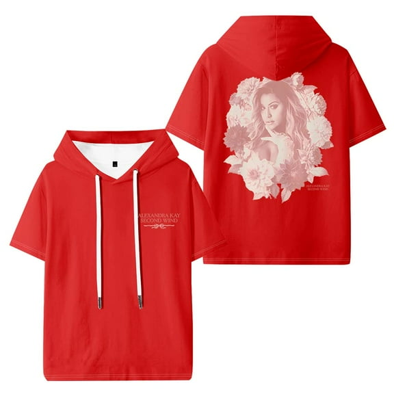 Alexandra Kay Second Wind Merch Hooded T-Shirts Women Men Short Sleeve Tee Casual Fashion Clothes
