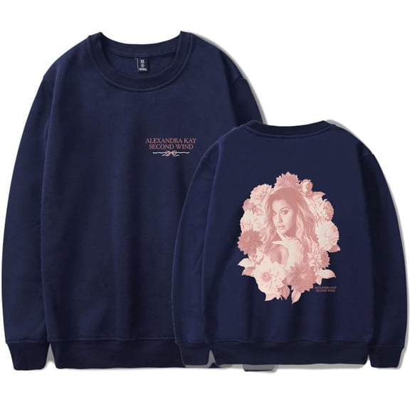 Alexandra Kay Second Wind Merch Sweatshirt Women Men Casual Crewneck Long Sleeve Pullover Clothes