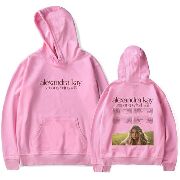 Alexandra Kay Second Wind The Tour Hoodies Women Men Casual Long Sleeve Sweatshirt Clothes