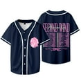 thumbnail image 1 of Alexandra Kay Second Wind Tour 2025 Baseball Jacket Tee Women Men V-neck Short Sleeve T-shirts, 1 of 6