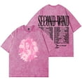 thumbnail image 1 of Alexandra Kay Second Wind Tour 2025 Wash T-Shirts Women Men Fashion Cotton Short Sleeve Tee, 1 of 6