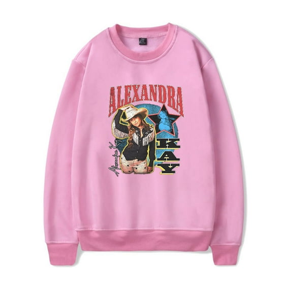Alexandra Kay Sweatshirt Casual Pullover Fashion Crewneck Men Women Long Sleeve Clothes