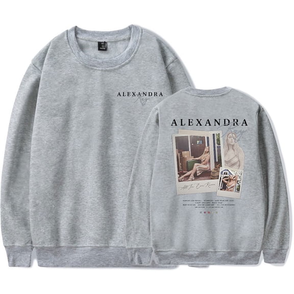 Alexandra Kay Sweatshirt Casual Pullover Fashion Crewneck Men Women Long Sleeve Clothes
