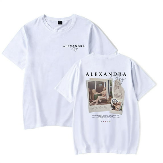 Alexandra Kay T-shirt Casual Short Sleeve Vintage Top Fashion Crewneck Men Women T Shirt