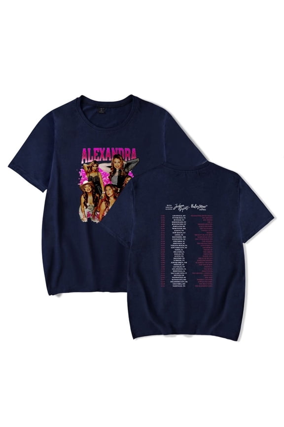 Alexandra Kay T-shirt Merch Fashion Trend Short Sleeve Unisex Trendy And Personalized Street Wear Top