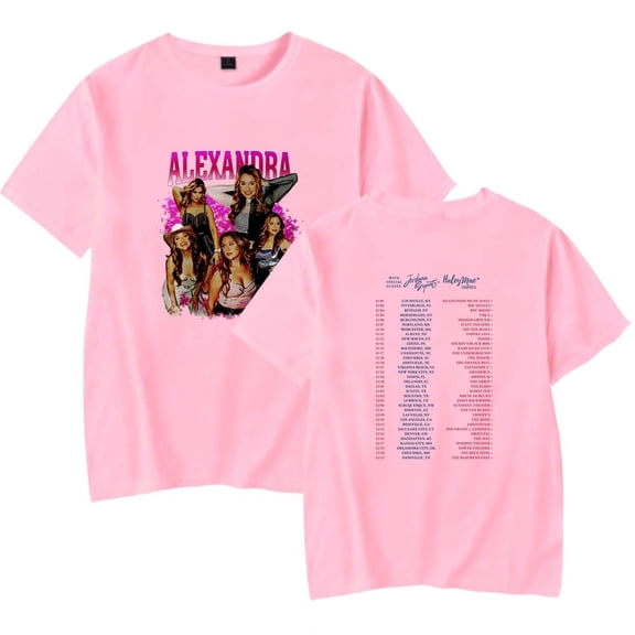 Alexandra Kay T-shirt Merch Fashion Trend Short Sleeve Unisex Trendy And Personalized Street Wear Top