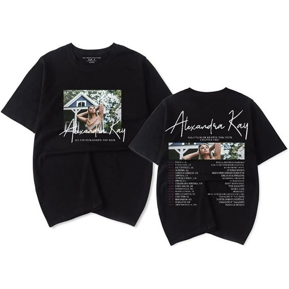Alexandra KayT-Shirt All I've Ever Known r T-Shirt Ladies and Men's Casual Fashion Short Sleeve Cotton T-Shirts