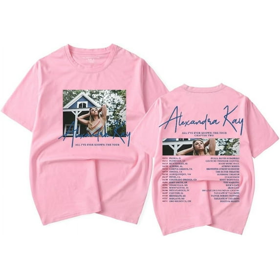 Alexandra KayT-Shirt All I've Ever Known r T-Shirt Ladies and Men's Casual Fashion Short Sleeve Cotton T-Shirts