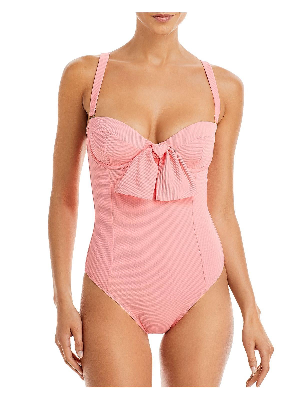 Alexandra Miro Womens Clara Underwire Strapless One-Piece Swimsuit 