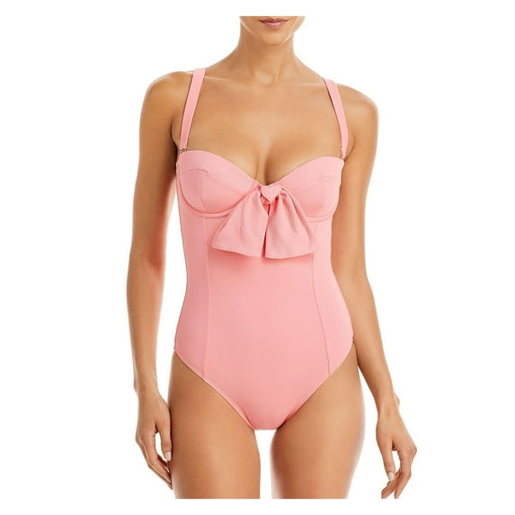 Alexandra Miro Womens Clara Underwire Strapless One-Piece Swimsuit