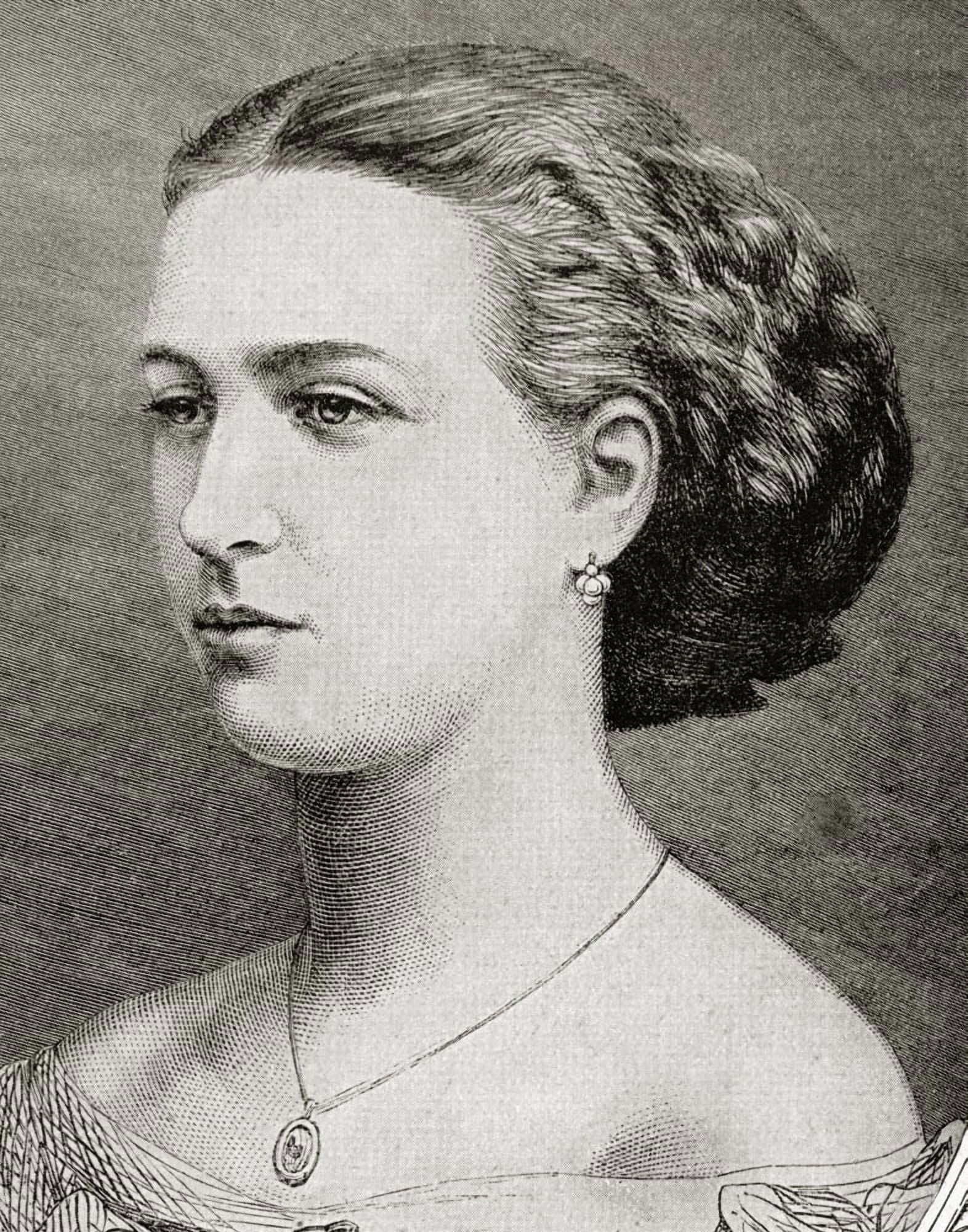 Alexandra of Denmark 1844 Canvas Art - Ken Welsh Design Pics (12 x 16)