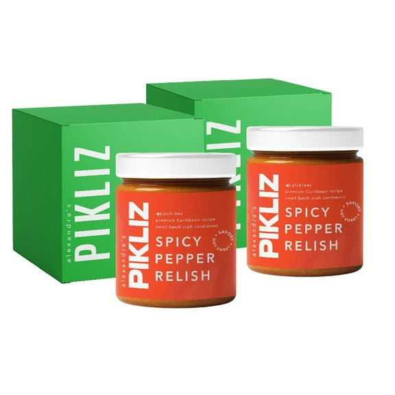 Alexandra's Pikliz Spicy Pepper Relish 8oz (Pack of 2)
