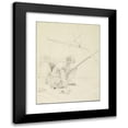 thumbnail image 1 of Alexandre Bloch 19x24 Black Modern Framed Museum Art Print Titled - Wounded Soldier Loading His Rifle (C. 1897), 1 of 5