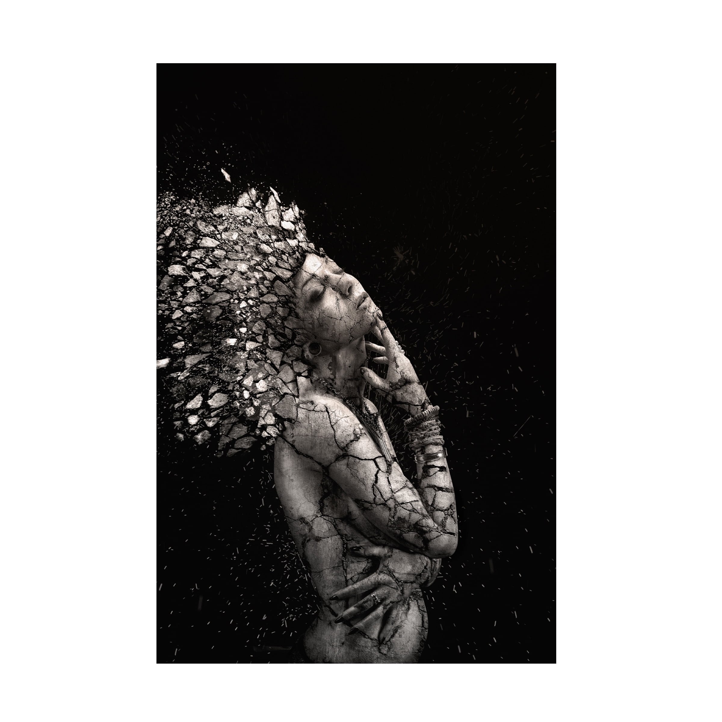 Alexandre Brouzes 'The Fragile Squaw' Canvas Art