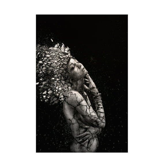 Alexandre Brouzes 'The Fragile Squaw' Canvas Art