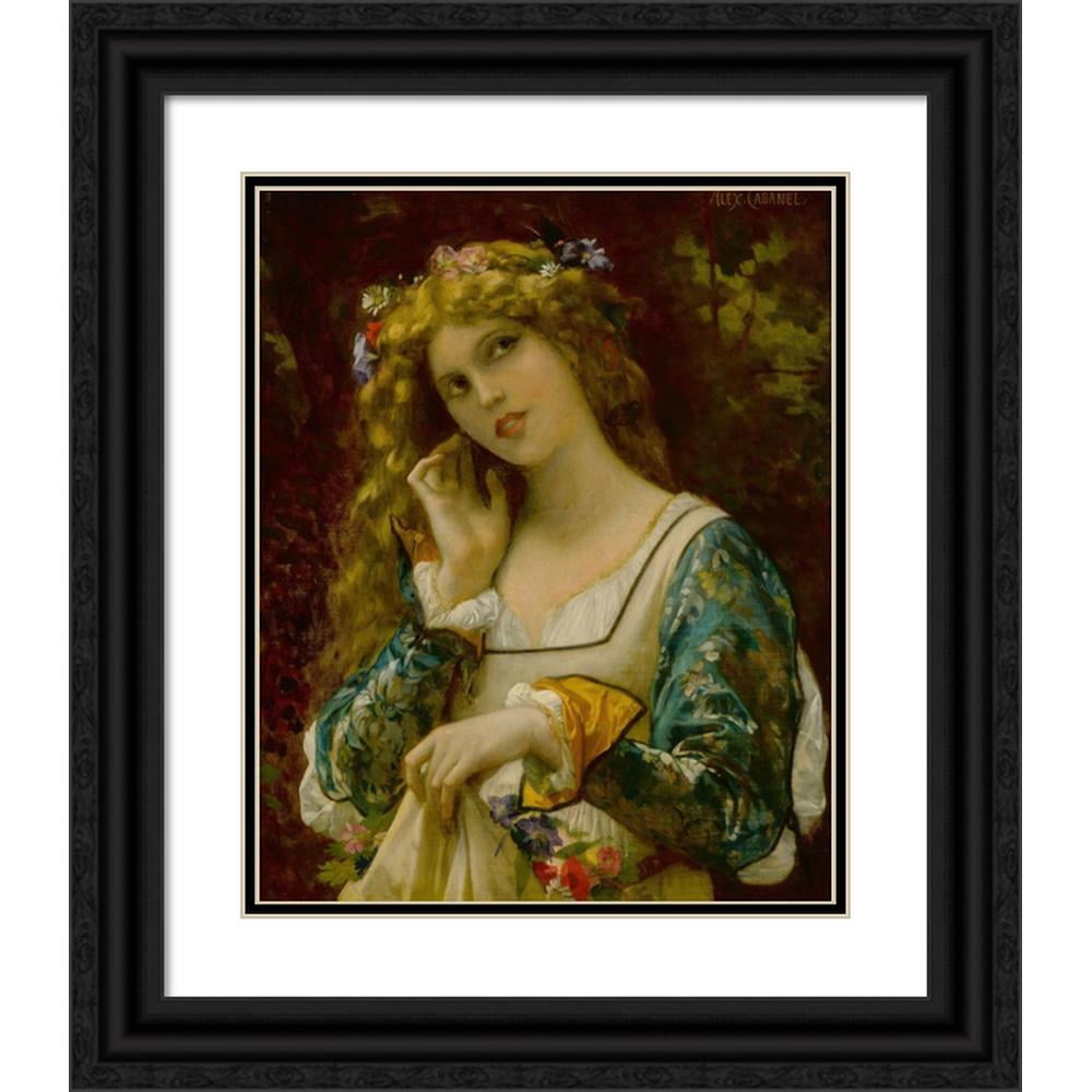 Alexandre Cabanel 15x18 Black Modern Framed Museum Art Print