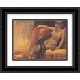 thumbnail image 1 of Alexandre Cabanel 2x Matted 24x20 Black Ornate Framed Art Print 'Cleopatra, preparatory study for 'Cleopatra Testing Poisons on the Condemned Prisoners' ', 1 of 2