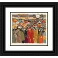 thumbnail image 1 of Alexandre Lunois 16x15 Black Ornate Wood Framed Double Matted Museum Art Print Titled - The Fancy Goods Store (1902), 1 of 5