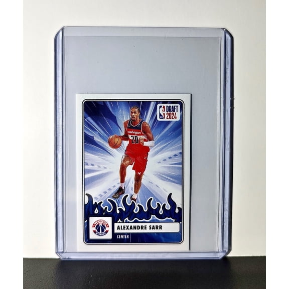 Alexandre Sarr Rookie Draft 2024-25 Panini NBA #80 Sticker Washington Wizards